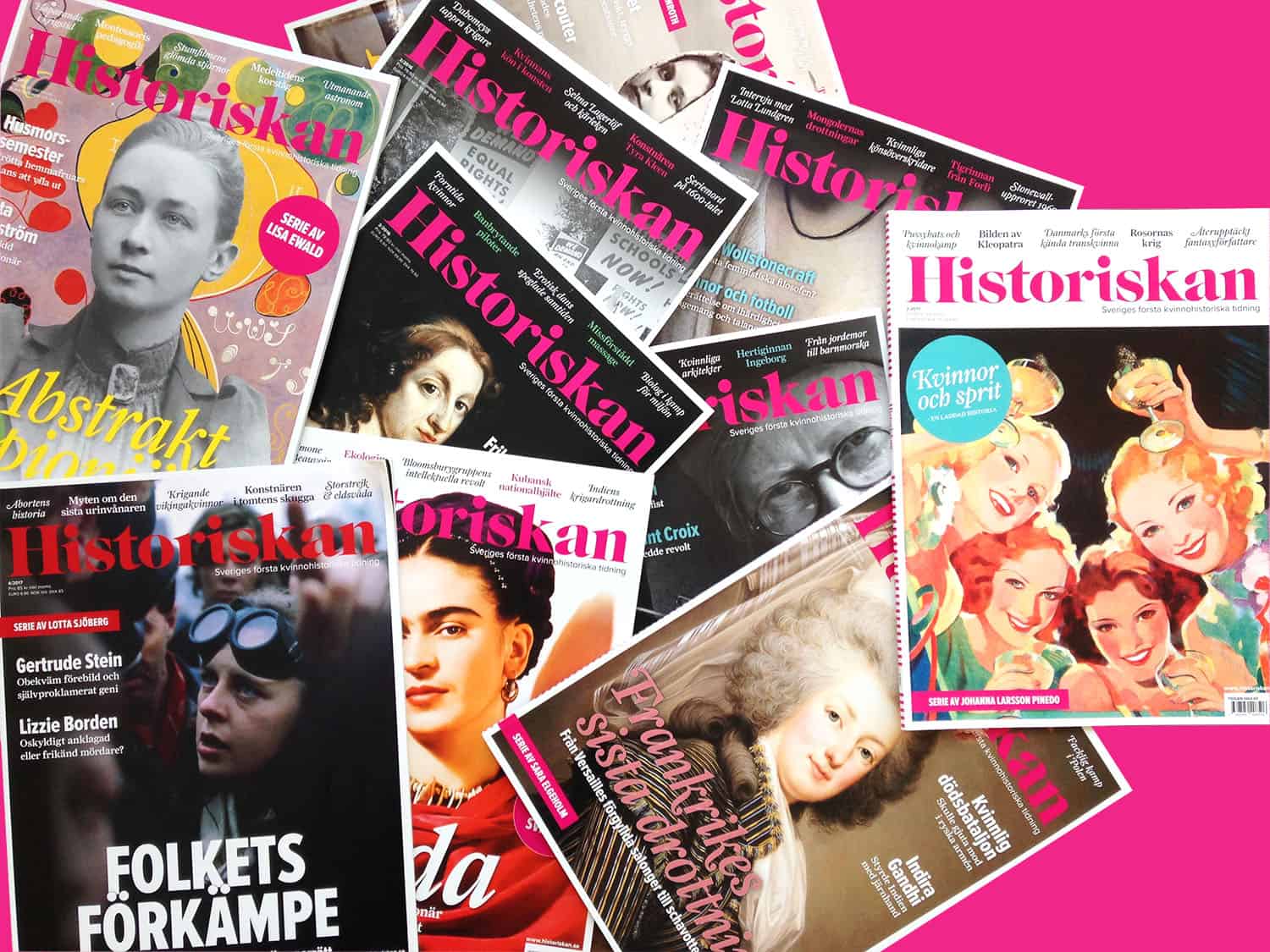 Historiskan tidningsomslag