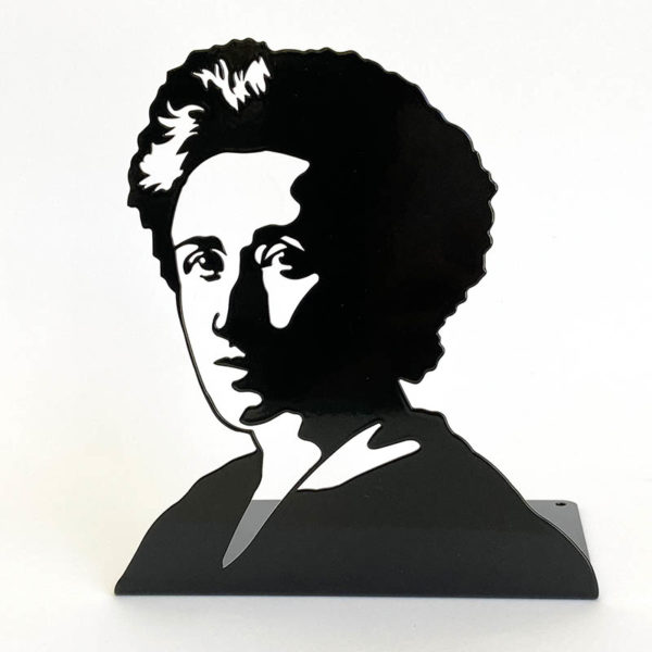 Bokstöd i form av Rosa Luxemburg